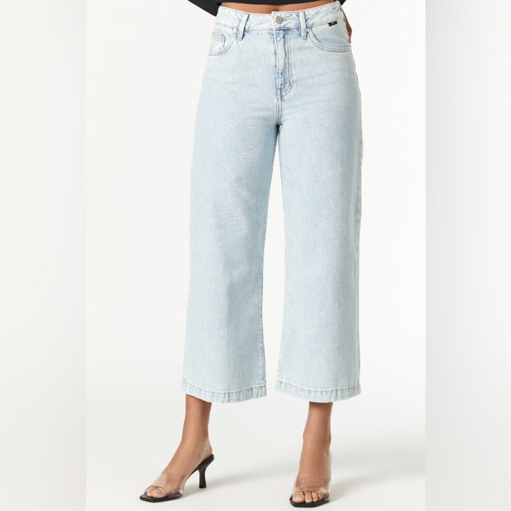 Wide leg rinse wash jeans - Picture 3 of 5
